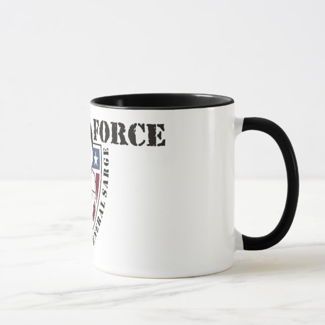 Taza del grupo de trabajo de general Sarge (Derecha)