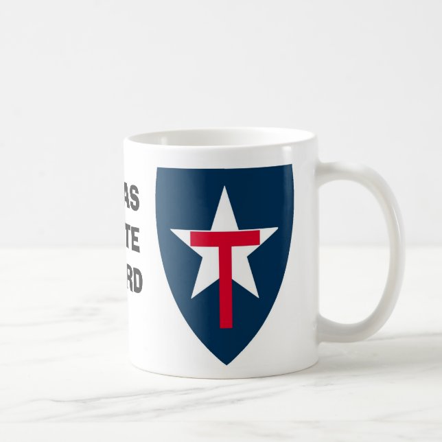 TAZA DEL GUARDIA DEL ESTADO DE TEJAS (Derecha)