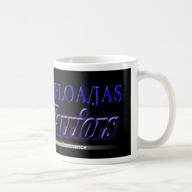 Taza del guerrero del Web de JAS (Derecha)