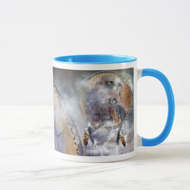 Taza del halcón del alcohol (Derecha)