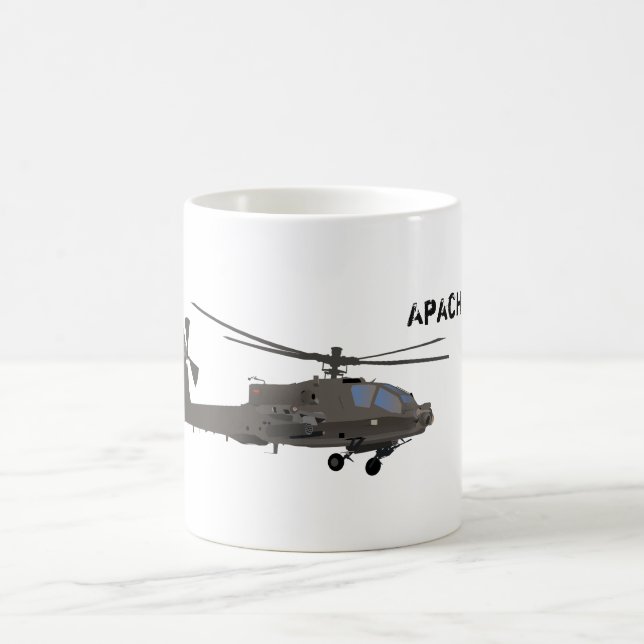 Taza del helicóptero de AH-64 Apache (Centro)