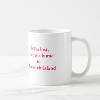 Taza del hogar de la isla de Roosevelt