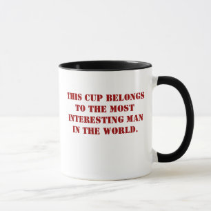 Taza del hombre de Interesing
