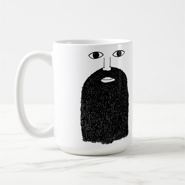 Taza del hombre de la barba (Izquierda)