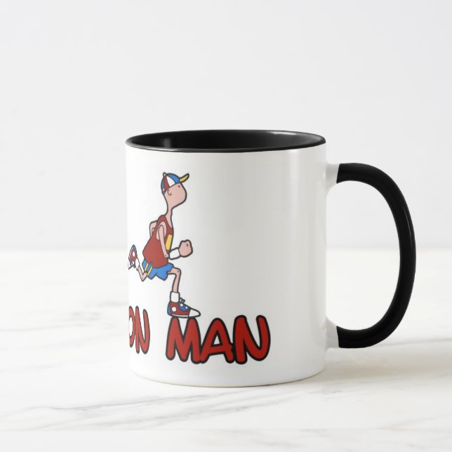 taza del hombre del maratón (Derecha)