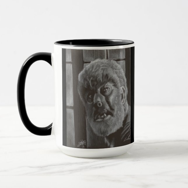 Taza del hombre lobo (Izquierda)