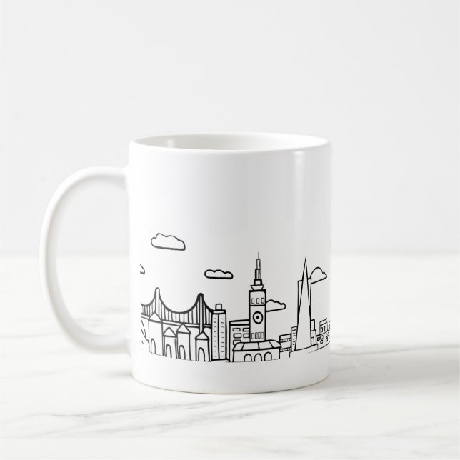 Taza del horizonte de San Francisco (Izquierda)