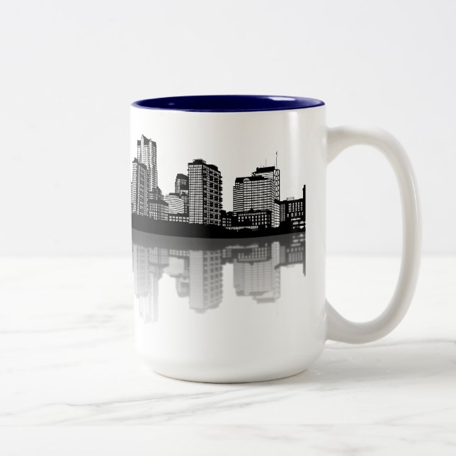 Taza del horizonte de St. Louis (b/w) (Derecha)