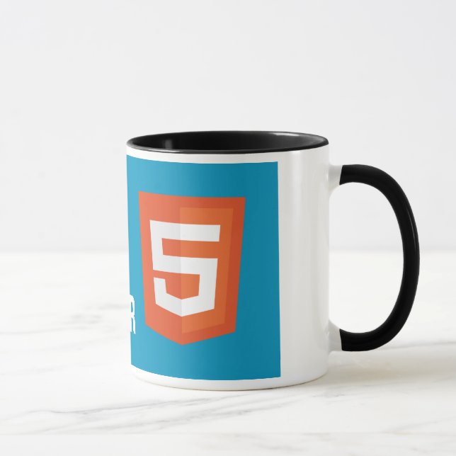 Taza del HTML 5 (Derecha)