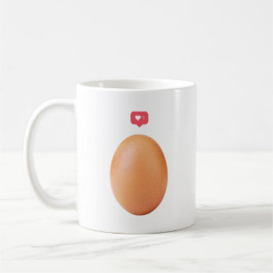 Taza del huevo del récord mundial con la