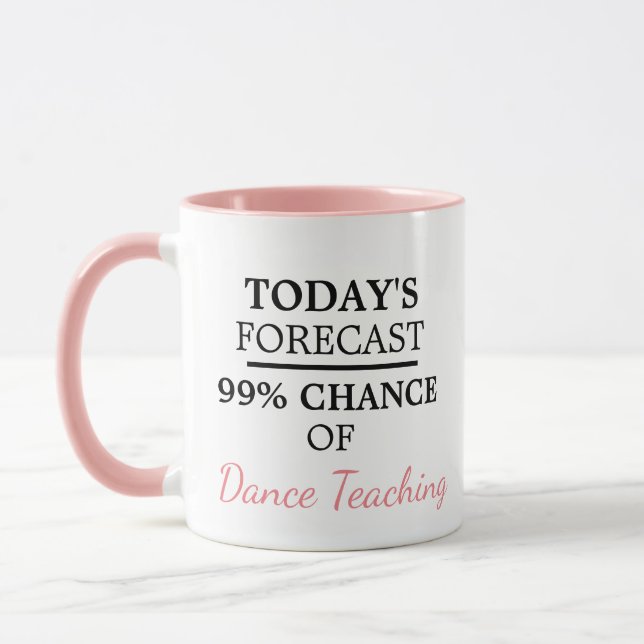 Taza del humor del profesor de la danza (Izquierda)