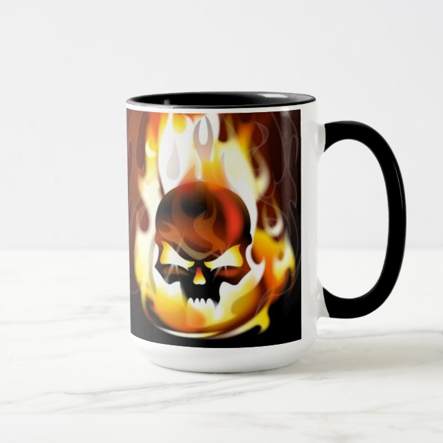 Taza del infierno del cráneo (Derecha)