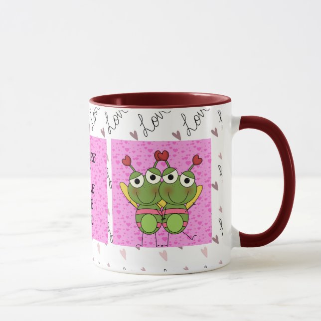 Taza del insecto del amor (Derecha)