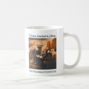 Taza del instituto del barco de vapor