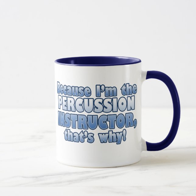 Taza del instructor de la percusión (Derecha)