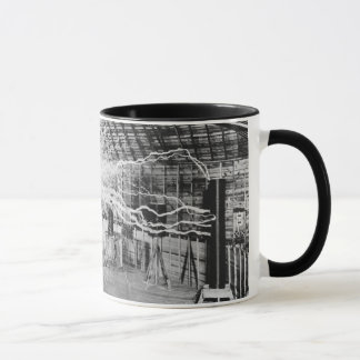 Taza del inventor del relámpago de Nikola Tesla