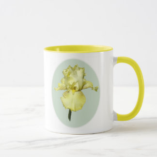 Taza del iris amarillo