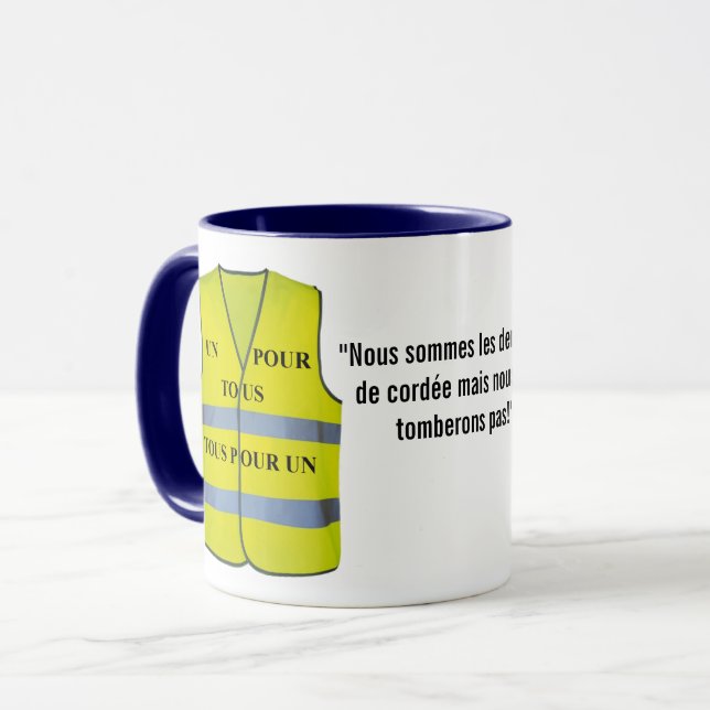 Taza del jaune de Gilet (Anverso izquierdo)