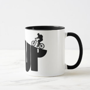 Taza del jinete de la bicicleta del deporte