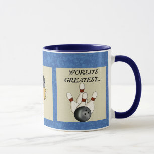 Taza del jugador de bolos de Gutterball