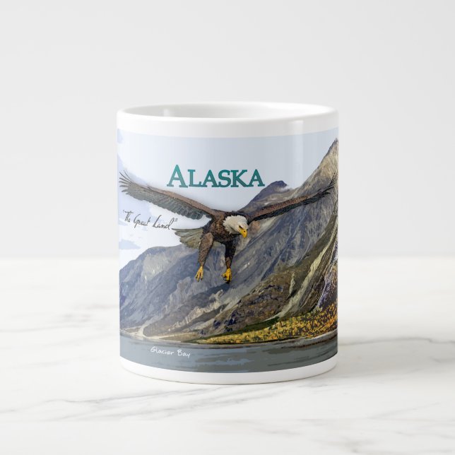 Taza del jumbo de Alaska (Frente)