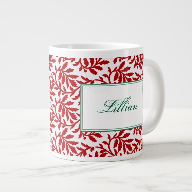 Taza del jumbo de la hiedra de Borgoña (Derecha)