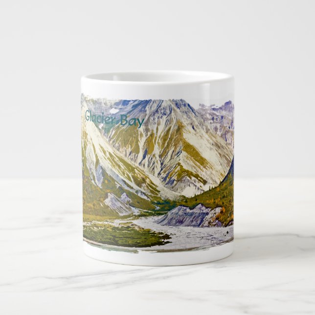 Taza del jumbo del Glacier Bay 3 (Frente)