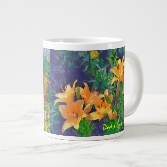 Taza del jumbo del jardín 4 del papá (Derecha)