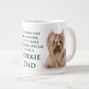 Taza del jumbo del papá de Yorkie