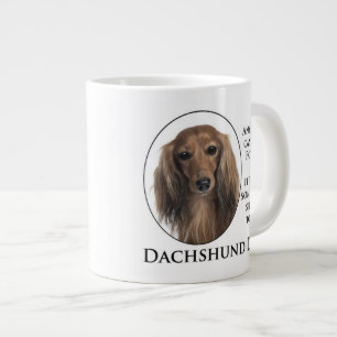 Taza del jumbo del papá del Dachshund