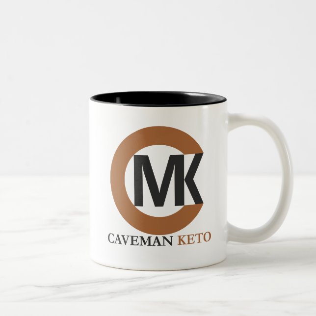 Taza del Keto del hombre de las cavernas (Derecha)