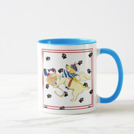 Taza del laboratorio del marinero de los ángeles