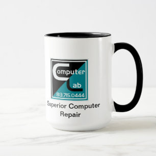 Taza del laboratorio del ordenador de Zephyrhills
