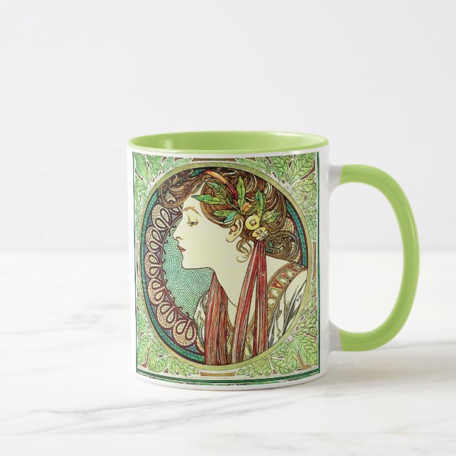 Taza del laurel de Alfonso Mucha (Derecha)