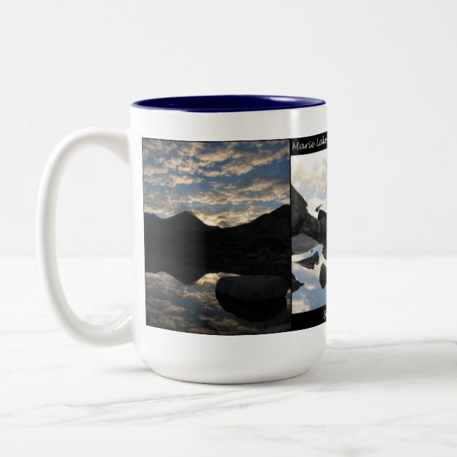 Taza del lavabo de los lagos bear del lago Marie (Izquierda)