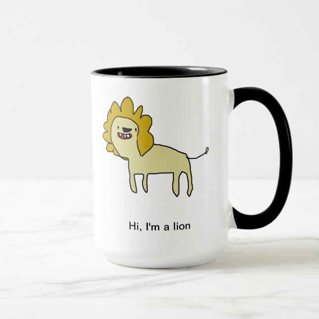 Taza del león (Derecha)