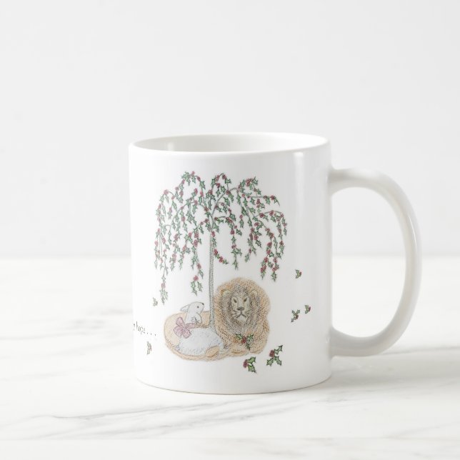 Taza del león y del cordero (Derecha)