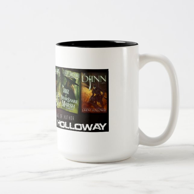 Taza del libro de J Kent Holloway (Derecha)