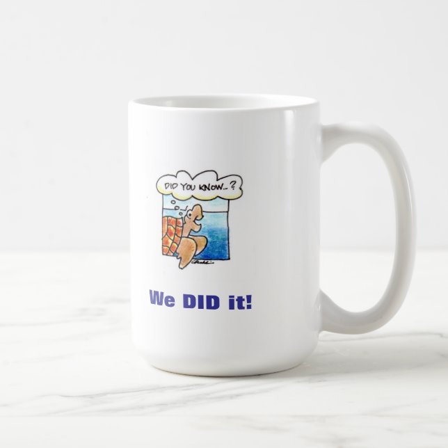 Taza del libro del hospital de la tortuga (Derecha)