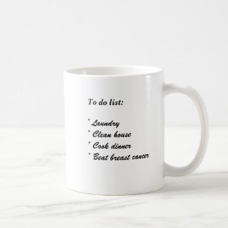 Taza del lío del cáncer de pecho