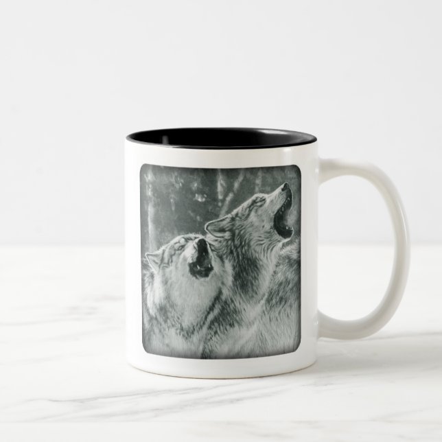 Taza del lobo del grito (Derecha)