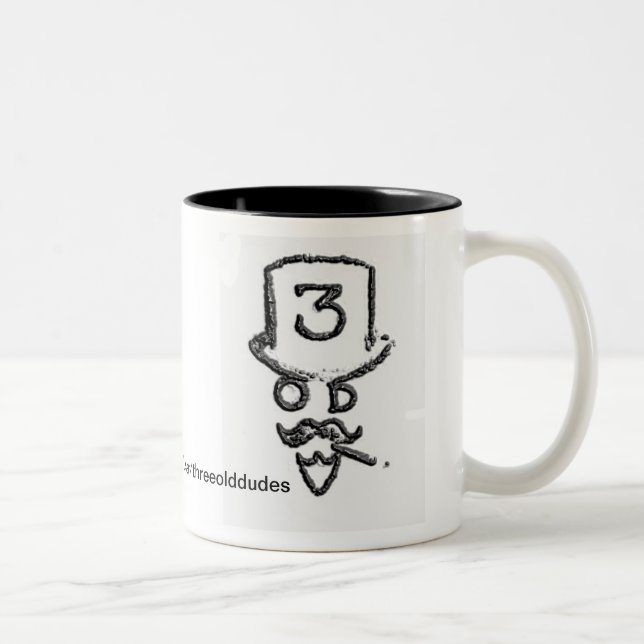 taza del logotipo de 3OD Simon (Derecha)