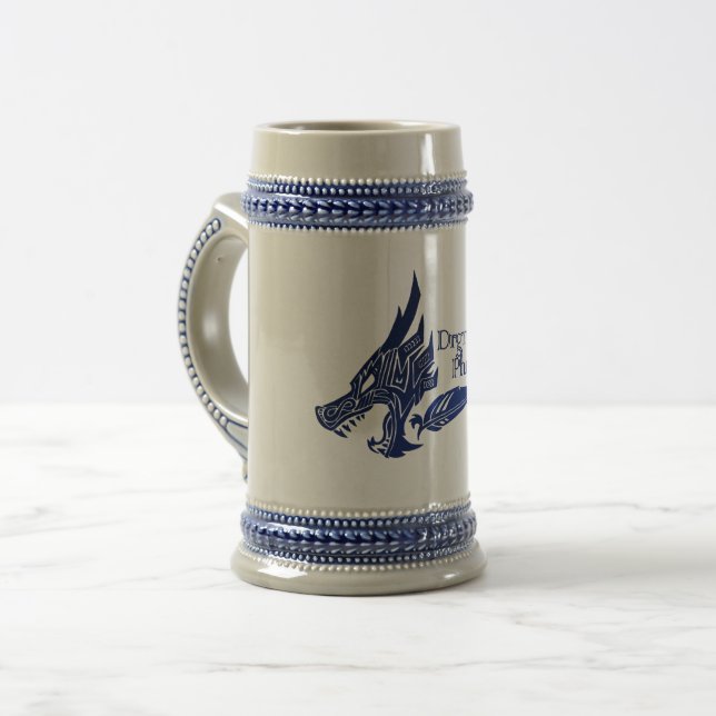 Taza del logotipo de DrgnWings_PhnxFthers (Anverso izquierdo)