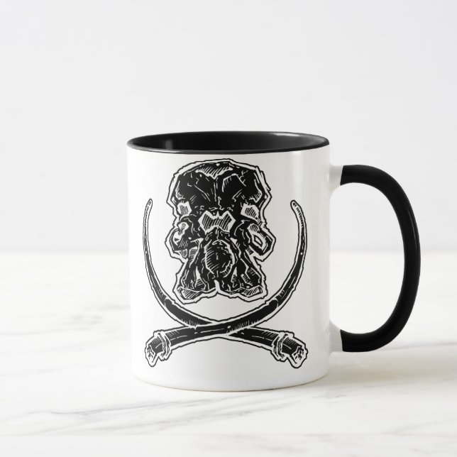 Taza del logotipo de la ropa de Arkaik (Derecha)