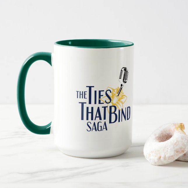 Taza del logotipo de la serie (Con donut)