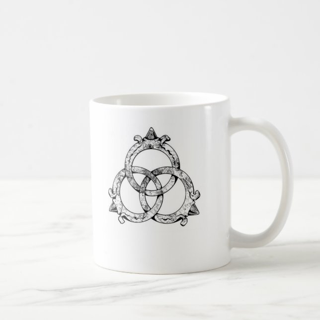 Taza del logotipo de la trinidad (Derecha)