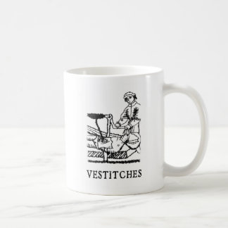taza del logotipo de los vestitches