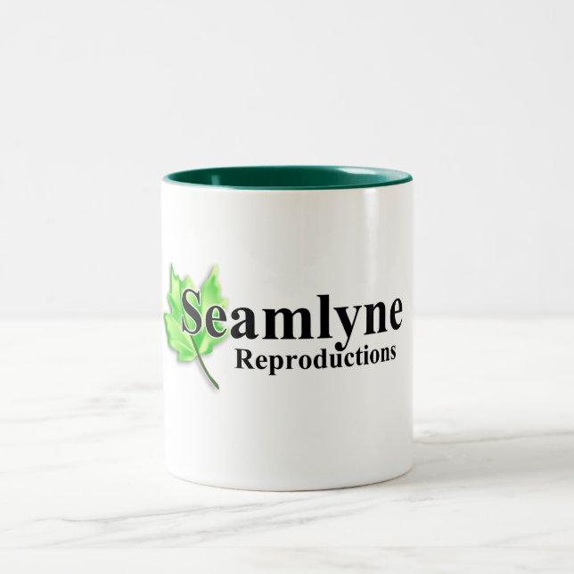 Taza del logotipo de Seamlyne (primavera) (Centro)