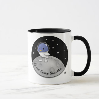 Taza del logotipo de Tweep del espacio