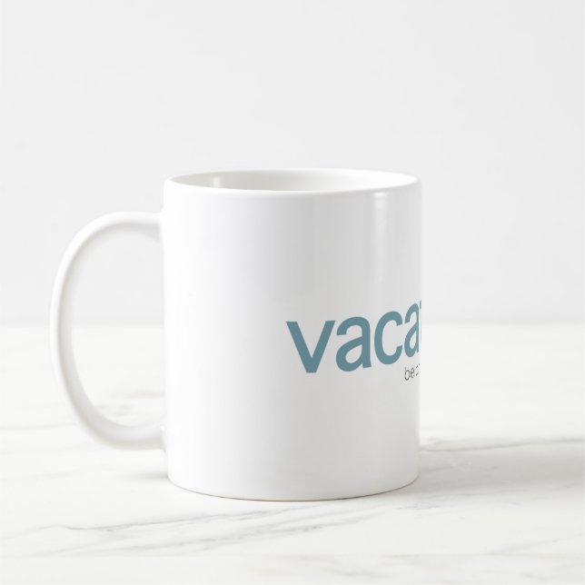 Taza del logotipo de Vcom (Izquierda)